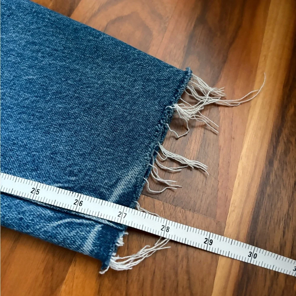 MOTHER Blue Button-Fly Jeans, ECU - Picture 16 of 17